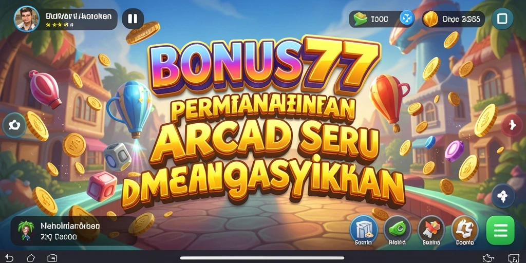 Tampilan gameplay seru dari BONUS777 yang menantang dan menghibur.