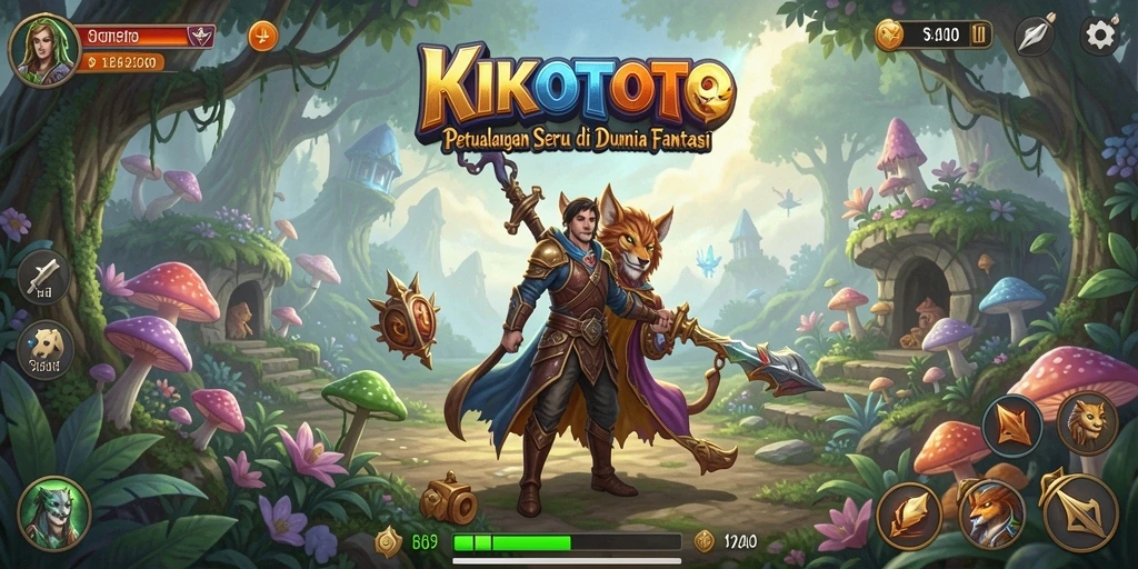 Gameplay seru di dunia petualangan KIKOTOTO.