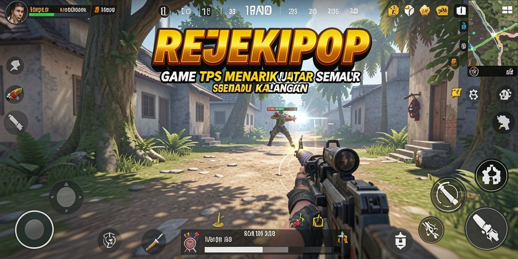 Tampilan gameplay menegangkan di REJEKIPOP dengan aksi seru.